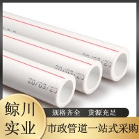 聯(lián)塑20-110家用冷熱自來水管工程給水管熱熔管4分6分1寸ppr水管