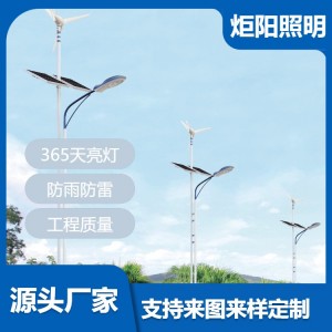 炬陽(yáng)照明路燈廠家 100W超大功率LED光源太陽(yáng)能道路燈 來樣定制加工