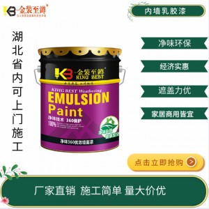 湖北武漢 廠家供應(yīng)水性乳膠漆工程用內(nèi)墻漆60公斤裝自噴漆